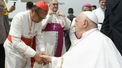 Papst Franziskus verabschiedet sich aus Indonesien / Vatican Media