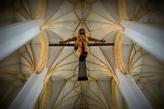 Jesus Christus in der Liebfrauenkirche, der Kathedrale Münchens