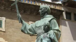 Statue des heiligen Junípero Serra in Palma (Mallorca) / WIkipedia 