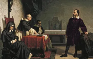 Cristiano Bantis Gemälde "Galilei vor der römischen Inquisition" von 1857
 / (CC0) 