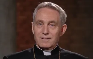 Erzbischof Georg Gänswein / screenshot / EWTN