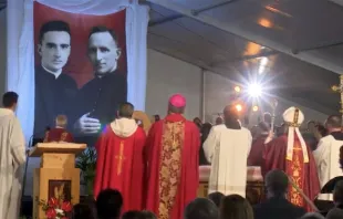 Ein Moment der Seligsprechung der Priester Giusepe Bernardi und Mario Ghibaudo / Vatican Media 