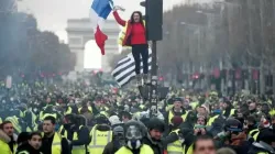 Demonstrationen auf der Avenue des Champs-Èlysées in Paris im November 2018 / Kris Aus67 / Wikimedia (CC BY 2.0)