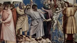 Mord an den Heiligen unschuldigen Kindern (von Giotto) / gemeinfrei