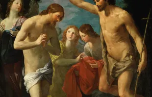 Taufe Christi von Guido Reni, geschaffen um 1622 / Foto: Kunsthistorisches Museum Wien / Wikimedia (CC0