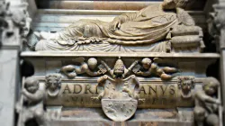 Das Grab des Adrianus in der Kirche der deutschsprachigen katholischen Gemeinde in Rom, Santa Maria dell’Anima   / Paul Badde / EWTN