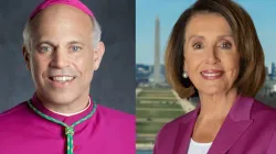 Monsignore Salvatore Cordileone, Erzbischof von San Francisco, und Nancy Pelosi, Sprecherin des Repräsentantenhauses der Vereinigten Staaten / gemeinfrei