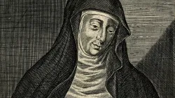 St. Hildegard von Bingen (1098-1179): Liniengravur von W. Marshall.  / Wellcome Collection (CC BY-SA 4.0) 