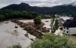 Hochwasser in Altenahr-Altenburg am 15. Juli 2021 / Martin Seifert / Wikimedia (CC 1.0) 