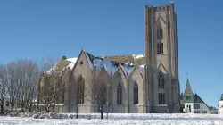 Die Christkönigskathedrale in Reykjavik / Katholische Kirche in Island