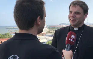 Bischof Stefan Oster im Gespräch mit EWTN.TV. / Martin Rothweiler / EWTN.TV