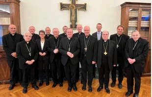 Treffen zwischen deutschen Bischöfen und den Präfekten vatikanischer Dikasterien am 12. November 2025 / Deutsche Bischofskonferenz / Kopp