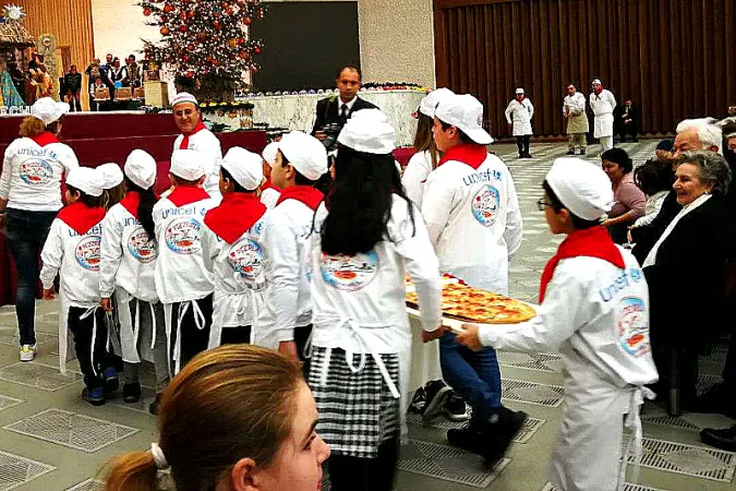Pizza Napoli für Papst Franziskus