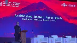 Erzbischof Bashar Warda spricht beim "R20"-Forum in Indonesien. / Mit freundlicher Genehmigung von Erzbischof Warda