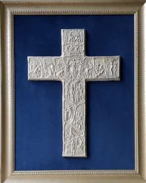 Das Kreuz, das der Papst den Jesuiten in Peru schenkte