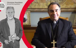 Christian Peschken (EWTN) im Gespräch mit Erzbischof Ettore Balestrero / EWTN