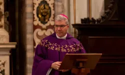 Bischof Jeffrey Monforton im Jahr 2019 / Daniel Ibáñez / CNA Deutsch