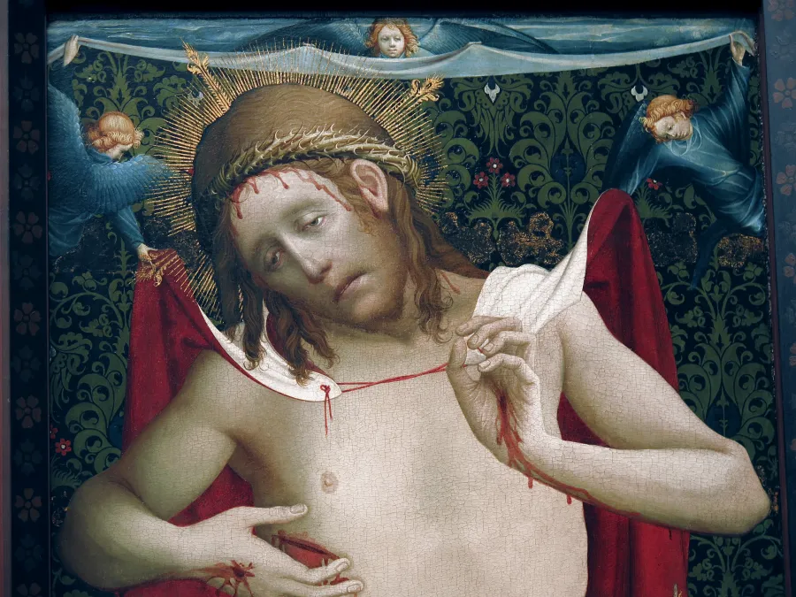 Jesus steht aus dem Grabe auf - Meister Francke aus Nürnberg