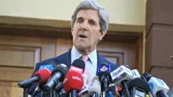US-Außenminister John Kerry bei einer Pressekonferenz im Jahr 2011. / Al Jazeera English via Wikimedia (CC BY-SA 2.0)