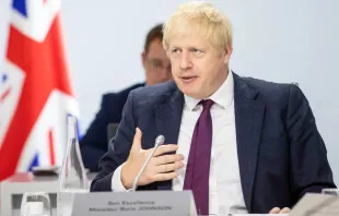 Britischer Premierminister Boris Johnson beim G7-Gipfel in Biarritz, Frankreich, im Jahr 2019 / UK Government (OGL 3).