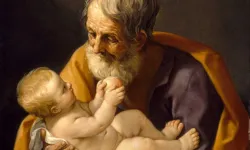 Josef mit dem Jesuskind (Gemälde von Guido Reni) / gemeinfrei