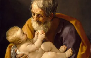 Josef mit dem Jesuskind (Gemälde von Guido Reni) / gemeinfrei