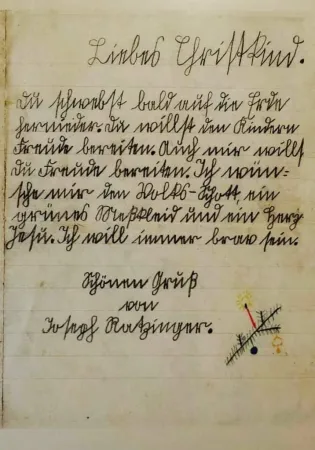 Der Brief ans Christkind von Joseph Ratzinger