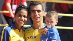 Bei den Olympischen Spielen 2016 wird Juliana am 13. August über 3000 Meter Hindernis antreten und Marilson am 21. August beim Marathon.  / Juliana y Marilson dos Santos / Facebook de Juliana dos Santos