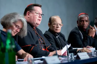 Kardinal Gérald Cyprien Lacroix ISPX / Daniel Ibáñez / CNA Deutsch