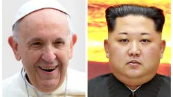 Papst Franziskus und Kim Jong-un / Daniel Ibanez / CNA Deutsch // Wikimedia / Republic of Korea (Gov License Type1)