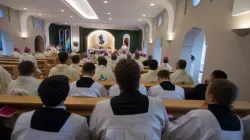 Messe in der Kapelle eines Priesterseminars in Posen (Poznań), am 15. September 2018. / Mazur/catholicnews.org.uk