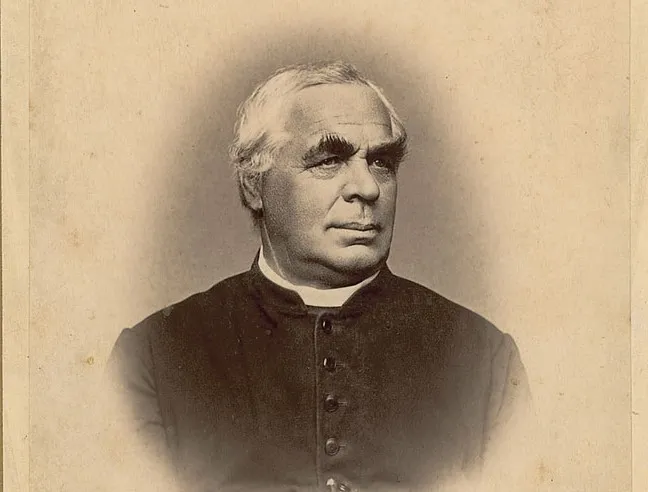 Pfarrer Sebastian Kneipp: Aufnahme aus dem Jahr 1890