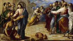 Christus heilt einen Blinden (El Greco) / gemeinfrei