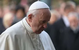 Papst Franziskus beim Gebet in Vilnius am 23. September 2018 / Laima Penek / Litauische Bischofskonferenz