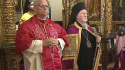 Papst Leo XIV. und der orthodoxe Patriarch Bartholomaios I. / screenshot / Vatican Media
