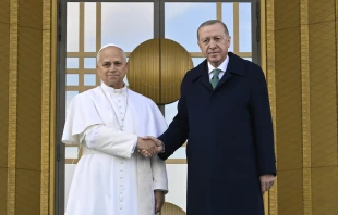 Papst Leo XIV., Recep Tayyip Erdoğan / Vatican Media