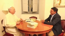 Papst Leo XIV. und Armando Lovera / privat