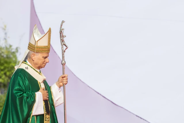 Papst Leo: In Sonntagsmesse „empfängt unser Herz ein Leben, das über den Tod hinausgeht“