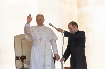 Papst Leo XIV. / Daniel Ibáñez / EWTN News