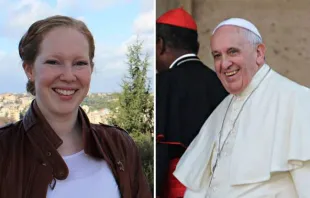 Leslie Knopf erzählt, wie es war, bei Papst Franziskus zu beichten.  / Privat / CNA/Petrik Bohumil