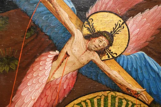 Eine Kreuzdarstellung vom Meister von Sankt Lorenz in Köln  / Paul Badde / EWTN