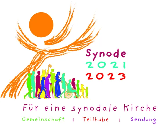 "Für eine synodale Kirche": Das offizielle Logo der Synode über Synodalität