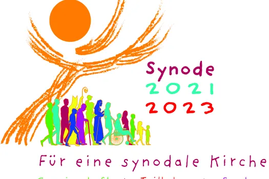 "Für eine synodale Kirche": Das offizielle Logo der Synode über Synodalität / Vatican