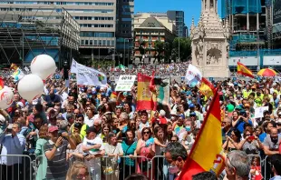 Marsch für das Leben, Madrid, 26. Juni 2022 / Cortesía de NEOS Comunicación
