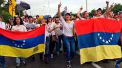 Demonstranten auf den Straßen Venezuelas / Voluntad Popular via Facebook 