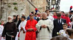 Kardinal Tagle bei der Prozession / EWTN.TV/Paul Badde