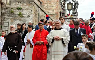 Kardinal Tagle bei der Prozession / EWTN.TV/Paul Badde