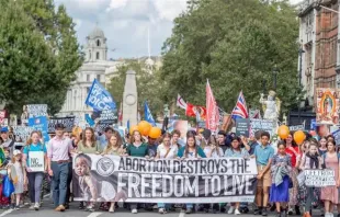 Marsch für das Leben in London im September 2023 / March for Life UK