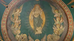 Wandgemälde Mariä Himmelfahrt im Chor von St. Severin in Köln / Triptychon / Wikimedia Commons (CC BY-SA 4.0)