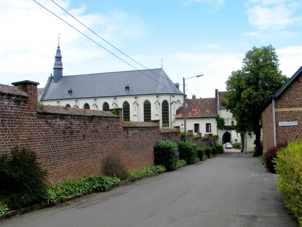 Blick auf das Kloster Mariënlof